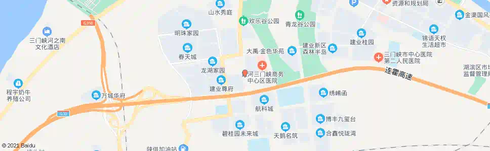 三门峡中心大道路口_公交站地图_三门峡公交_妙搜公交查询2025