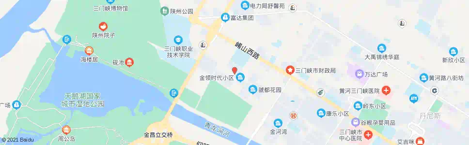 三门峡银湖湾小区_公交站地图_三门峡公交_妙搜公交查询2025