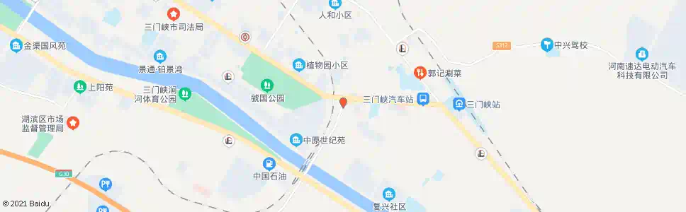三门峡铝厂_公交站地图_三门峡公交_妙搜公交查询2025