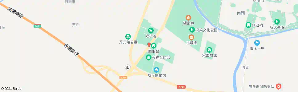 商丘火神台_公交站地图_商丘公交_妙搜公交查询2025