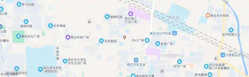 商丘四面钟_公交站地图_商丘公交_妙搜公交查询2025