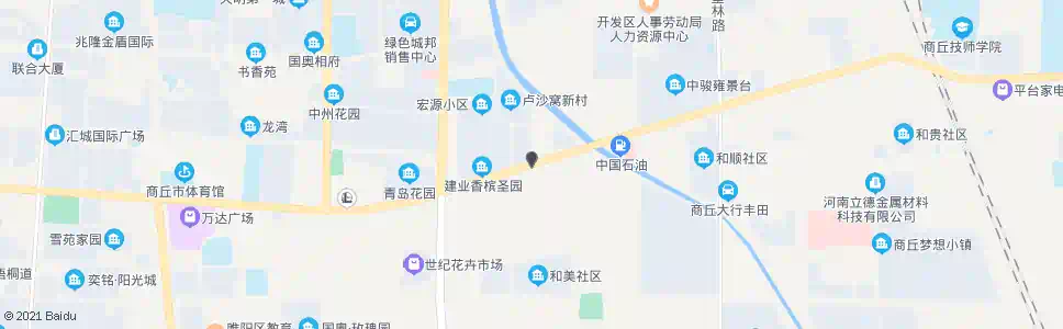 商丘污水处理厂_公交站地图_商丘公交_妙搜公交查询2025