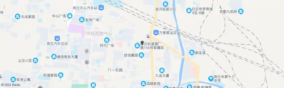 商丘市六中_公交站地图_商丘公交_妙搜公交查询2025
