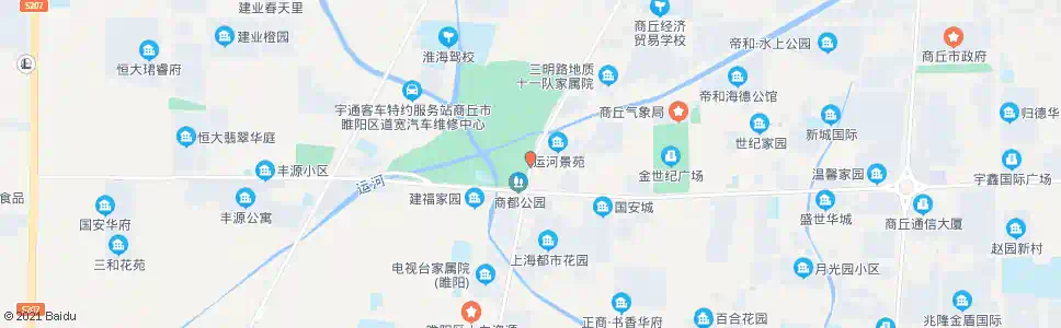 商丘无线电厂_公交站地图_商丘公交_妙搜公交查询2025