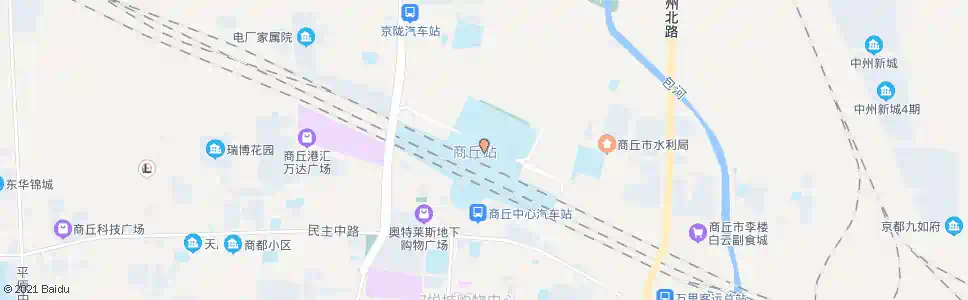 商丘放映厅_公交站地图_商丘公交_妙搜公交查询2025