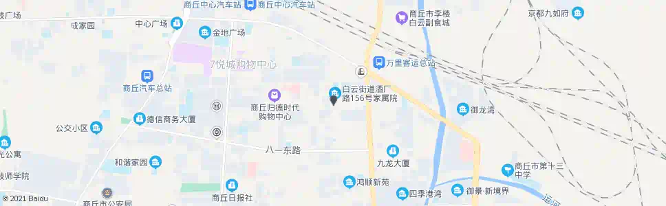 商丘哈森路口_公交站地图_商丘公交_妙搜公交查询2025
