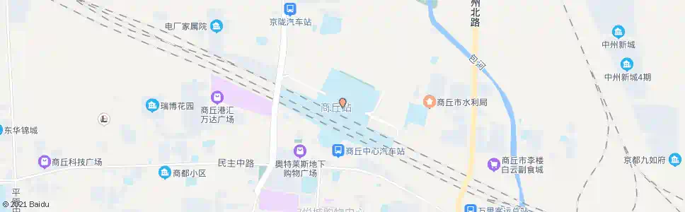 商丘赵庄_公交站地图_商丘公交_妙搜公交查询2025