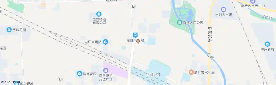 商丘京隆商贸城_公交站地图_商丘公交_妙搜公交查询2025