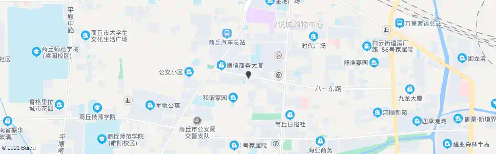 商丘八一路口(金银路)_公交站地图_商丘公交_妙搜公交查询2025