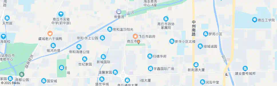 商丘市委_公交站地图_商丘公交_妙搜公交查询2025