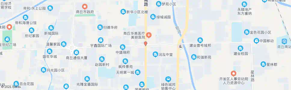 商丘南京路口(中州路)_公交站地图_商丘公交_妙搜公交查询2025
