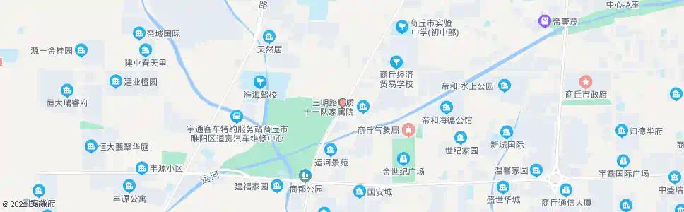 商丘电线厂_公交站地图_商丘公交_妙搜公交查询2025