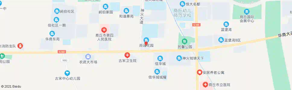 商丘电视台_公交站地图_商丘公交_妙搜公交查询2025