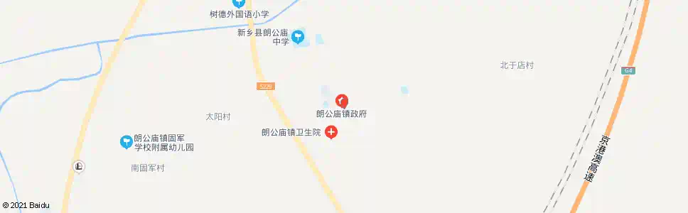 新乡朗公庙_公交站地图_新乡公交_妙搜公交查询2025