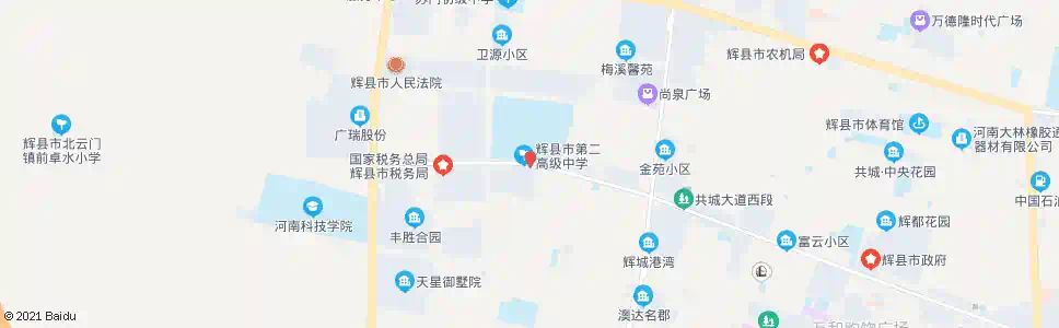 新乡县二中_公交站地图_新乡公交_妙搜公交查询2025