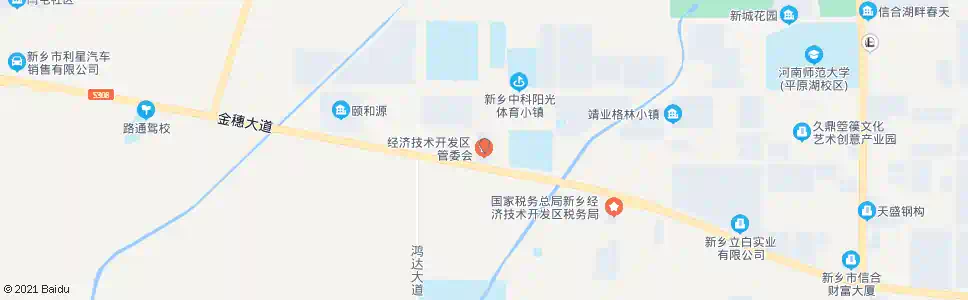 新乡管委会_公交站地图_新乡公交_妙搜公交查询2025