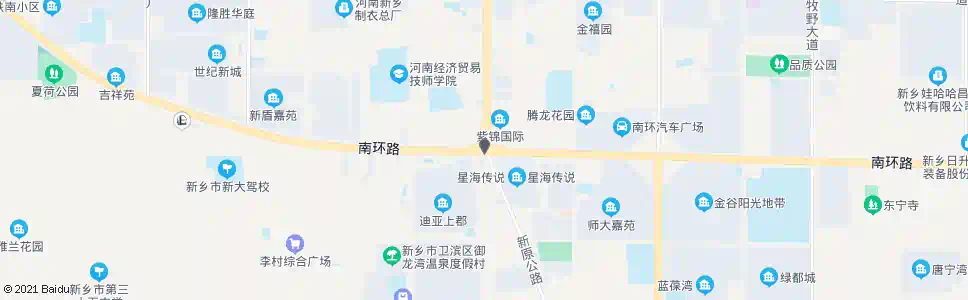 新乡和平大道南环路口_公交站地图_新乡公交_妙搜公交查询2025