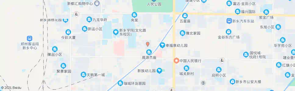 新乡中原明珠花园(藏营)_公交站地图_新乡公交_妙搜公交查询2025