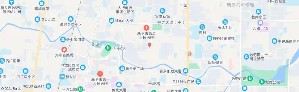 新乡劳动街中原路口_公交站地图_新乡公交_妙搜公交查询2025