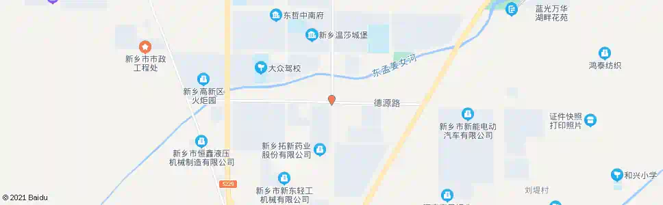 新乡德园路牧野大道口_公交站地图_新乡公交_妙搜公交查询2025