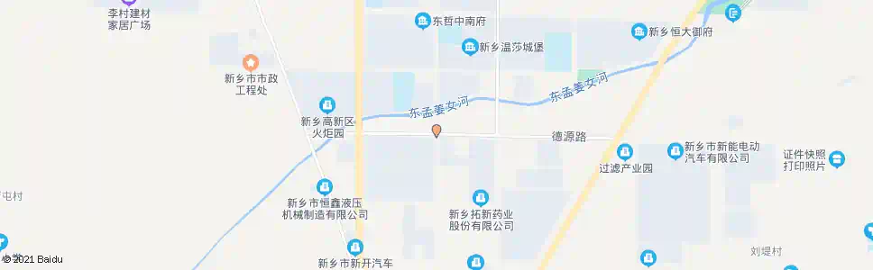 新乡德源路丰华路街口_公交站地图_新乡公交_妙搜公交查询2025