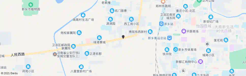 新乡幸福街南口_公交站地图_新乡公交_妙搜公交查询2025