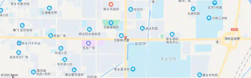 新乡金穗大道新中大道口_公交站地图_新乡公交_妙搜公交查询2025