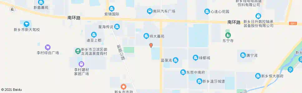 新乡南环师大佳苑_公交站地图_新乡公交_妙搜公交查询2025