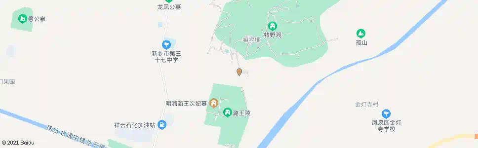 新乡凤凰山森林公园_公交站地图_新乡公交_妙搜公交查询2025