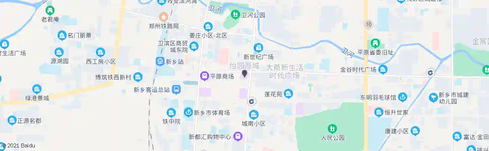 新乡百货大楼_公交站地图_新乡公交_妙搜公交查询2025