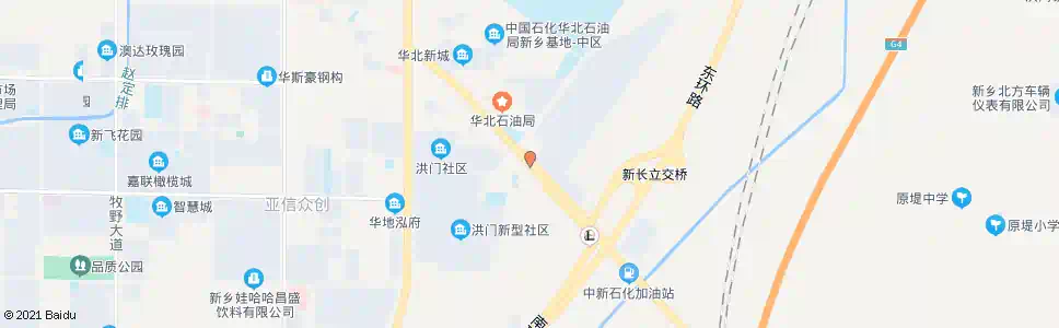 新乡洪门建材大市场_公交站地图_新乡公交_妙搜公交查询2025