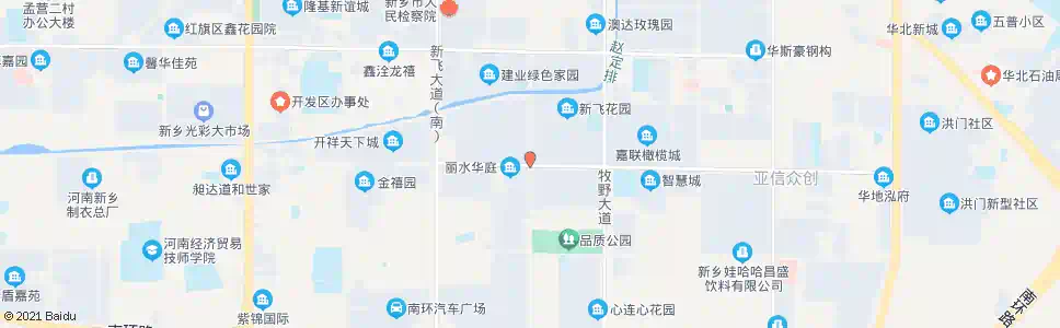 新乡道清路丰华路口_公交站地图_新乡公交_妙搜公交查询2025