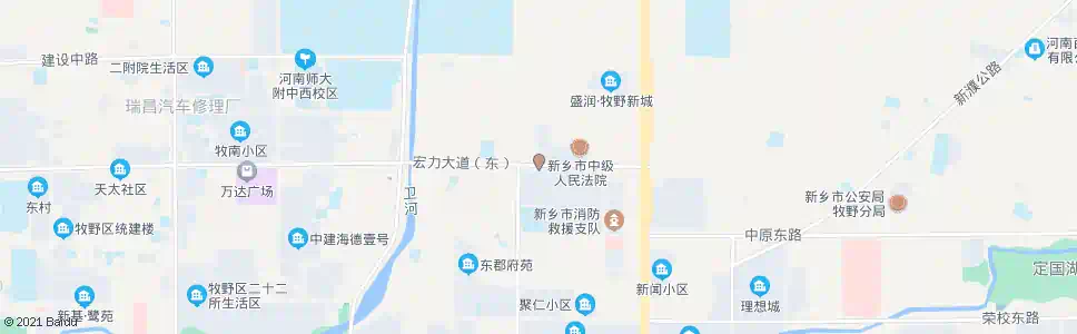 新乡宏力大道新二街口_公交站地图_新乡公交_妙搜公交查询2025