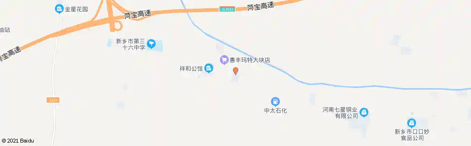 新乡大块乡_公交站地图_新乡公交_妙搜公交查询2025