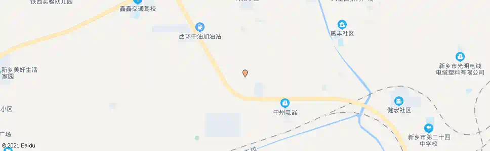 新乡沈小营村委会_公交站地图_新乡公交_妙搜公交查询2025