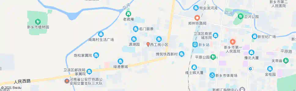 新乡幸福小区_公交站地图_新乡公交_妙搜公交查询2025