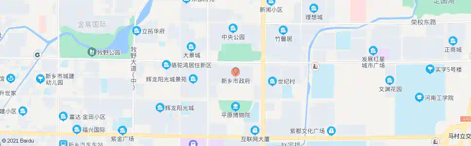 新乡市政府_公交站地图_新乡公交_妙搜公交查询2025