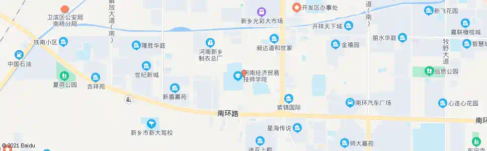 新乡高级技工学校_公交站地图_新乡公交_妙搜公交查询2025