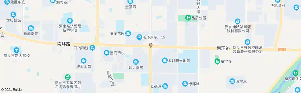 新乡新飞大道南环路口_公交站地图_新乡公交_妙搜公交查询2025