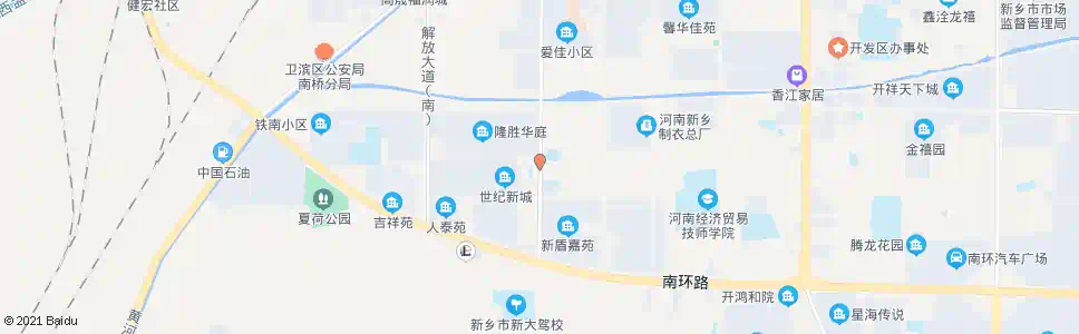新乡胜利街李村新村_公交站地图_新乡公交_妙搜公交查询2025