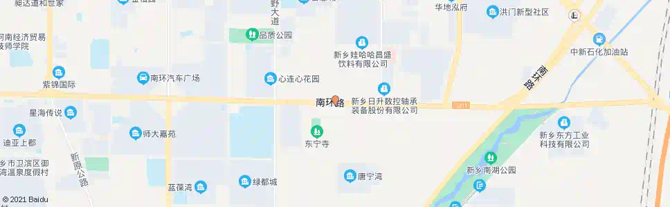 新乡新一街南环路口_公交站地图_新乡公交_妙搜公交查询2025
