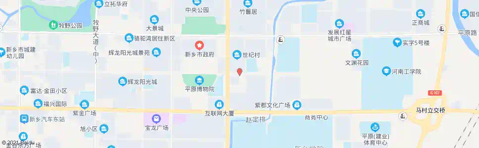 新乡人民东路新中大道口_公交站地图_新乡公交_妙搜公交查询2025