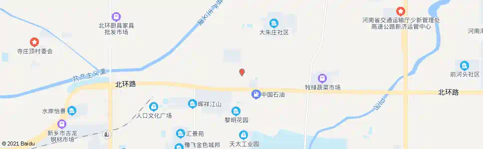 新乡大朱庄路口_公交站地图_新乡公交_妙搜公交查询2025