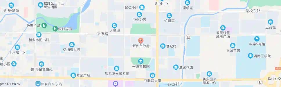 新乡三技校_公交站地图_新乡公交_妙搜公交查询2025