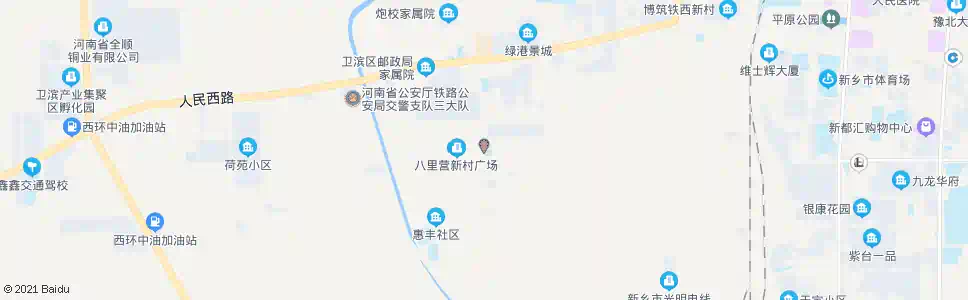 新乡八里营新村_公交站地图_新乡公交_妙搜公交查询2025