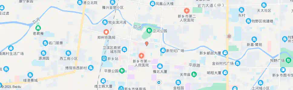 新乡一横街_公交站地图_新乡公交_妙搜公交查询2025