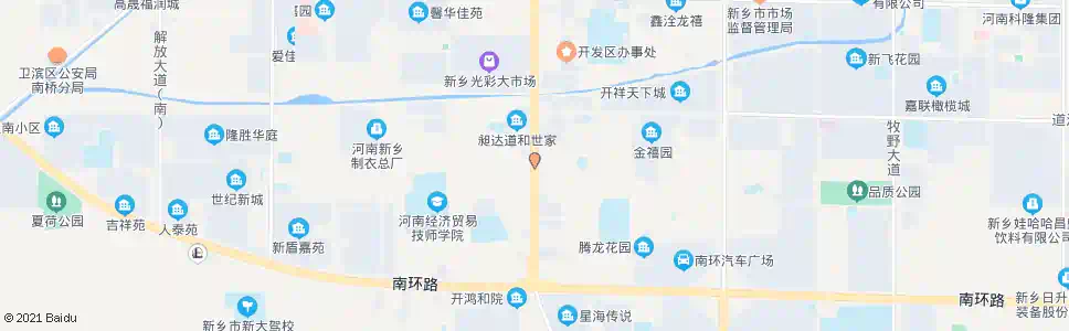 新乡台头村委会(新飞大道南)_公交站地图_新乡公交_妙搜公交查询2025