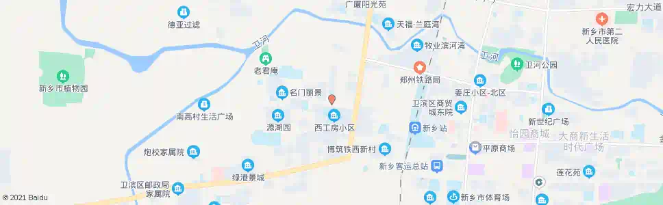 新乡铁二小_公交站地图_新乡公交_妙搜公交查询2025