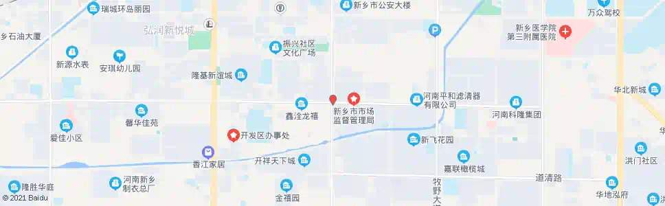 新乡新飞大道化工路口_公交站地图_新乡公交_妙搜公交查询2025
