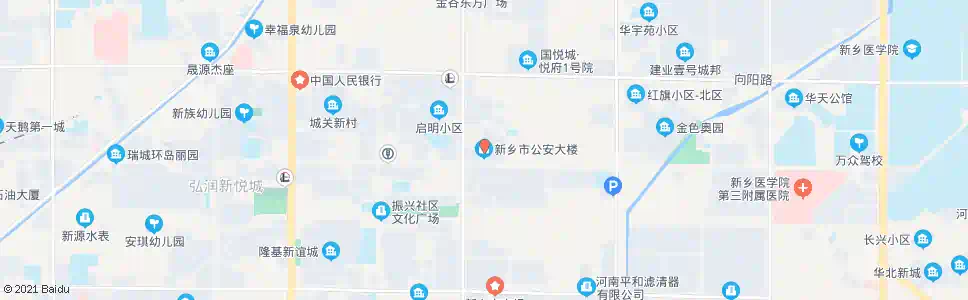 新乡公安大楼_公交站地图_新乡公交_妙搜公交查询2025